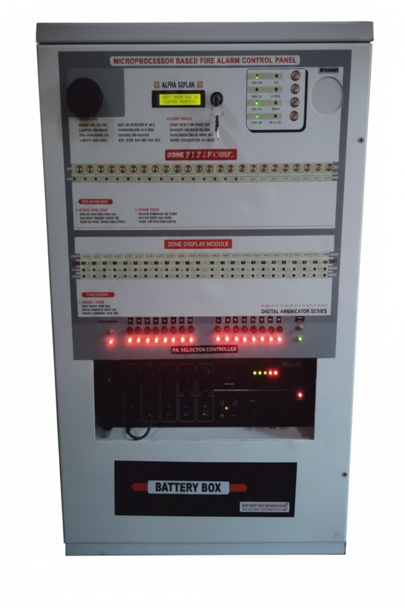 Microprocessor based Fire Alarm with Public Address System By ...