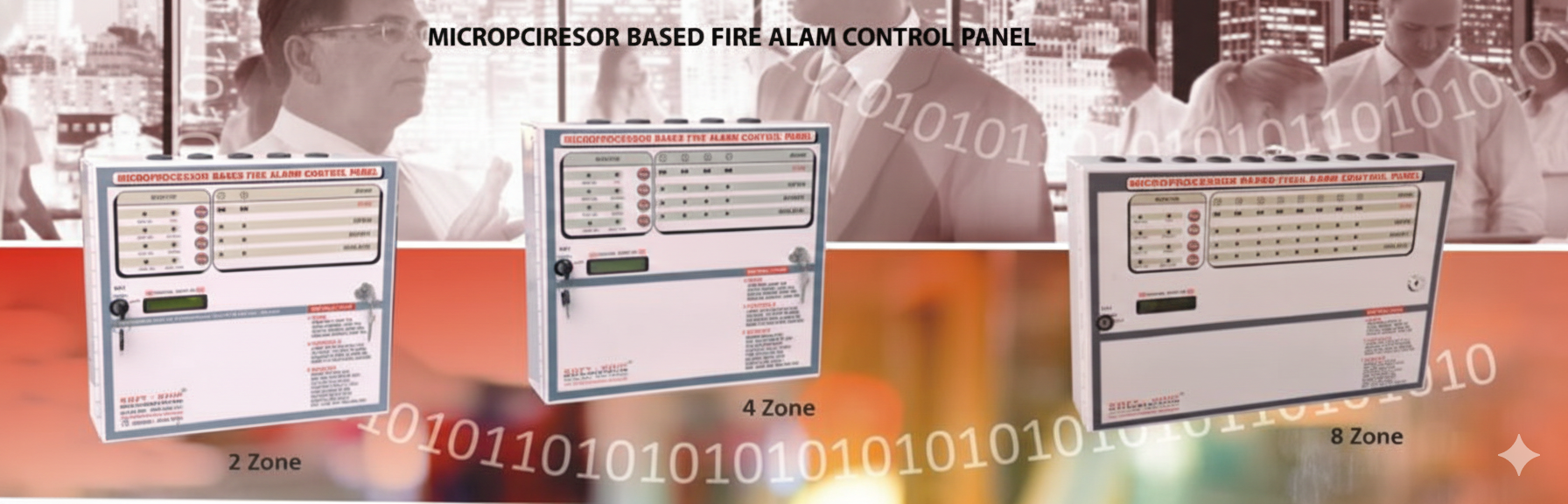 Microprocessor Alarm System 90 Microprocessor based Fire Alarm By IndiShield Global - IndiShield Global